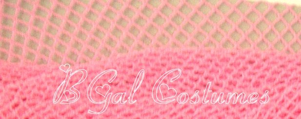 Light Baby Pink Fishnet Pantyhose~Hose~Stockings~One Size~Halloween