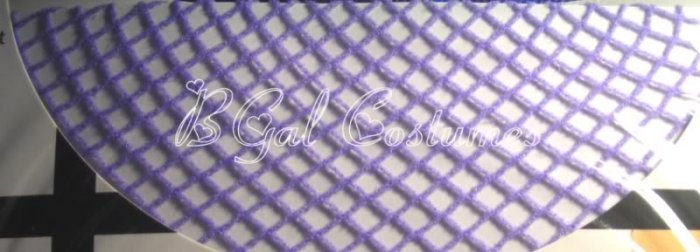 Lavender Purple Fishnet Pantyhose~Hose~Stockings~One Size~Halloween