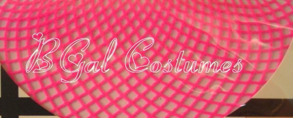 Hot Pink PLUS QUEEN Size Fishnet Pantyhose~Hose~Stockings~Halloween