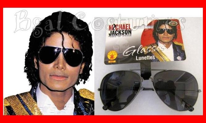 Official Michael Jackson Costume Sunglasses~Glasses~Halloween