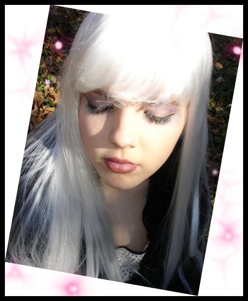 Long White Wig with Bangs~Anime~Cosplay~Halloween~Storm Costume