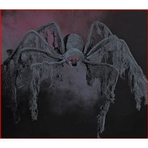Giant Creepy 4 ft Cloth Spider~Halloween Party Decoration~Prop