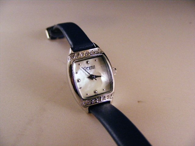 Caravelle/Bulova Ladies Swarovski Crystal Watch 43L40