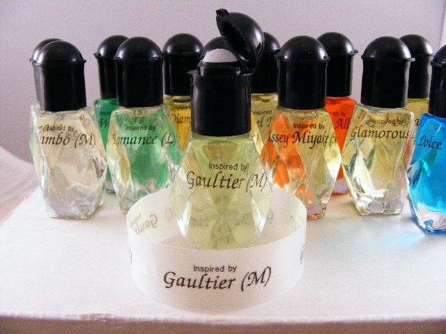 Uncut Pure Perfume Oil Designer Fragrance 1/4oz (Gaultier)