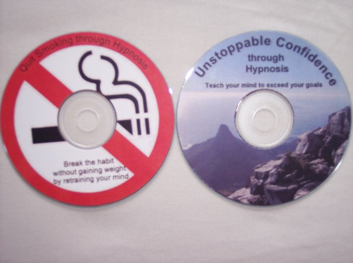 Stop Smoking + Self Confidence through Hypnosis 2 CD System