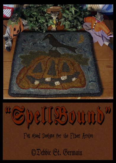 Rug Hooking & Punch Needle Pattern EBooklet "Spellbound"