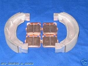 HONDA 07- 08 TRX420 RANCHER 420 FRONT BRAKE PADS & REAR SHOES #2-3030S-1-1133