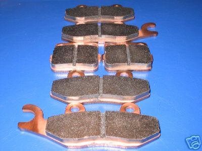 YAMAHA BRAKES 04 - 05 YFZ450 YFZ 450 FRONT & REAR BRAKE PADS #1-135-1-165-1-84