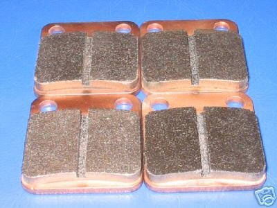 YAMAHA BRAKES 07-08 BIG BEAR YFM250 YFM 250 FRONT BRAKE PADS #2-1012S