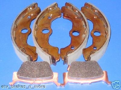HONDA BRAKES RINCON 650 FRONT SHOES & REAR BRAKE PADS #2-1129-1-1084 W/S