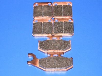 SUZUKI BRAKES 2002 VINSON LT-A 500 VINSON 4X4 FRONT & REAR BRAKE PADS #2-1012S-1-7064S