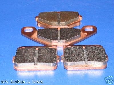 KAWASAKI BRAKES 1987 KXT250 250 TECATE FRONT & REAR BRAKE PADS #1-3030S-1-5020S