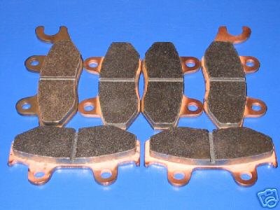 YAMAHA BRAKES 06-13 YFZ450 YFZ 450 FRONT & REAR BRAKE PADS #1-135 1-165 1-323
