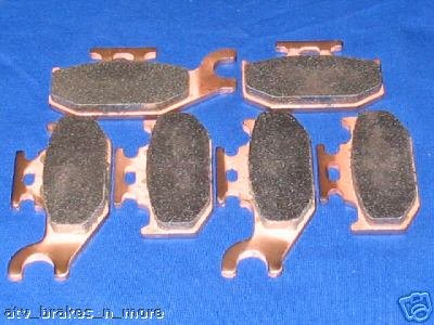 JOHN DEERE BRAKES 04 - 05 TRAIL BUCK 500 FRONT & REAR BRAKE PADS #2-7064S-1-2049S