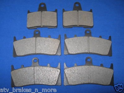 SUZUKI BRAKES 01-02 GSXR 1000 FRONT & REAR BRAKE PADS 2-3044K 1-5039K