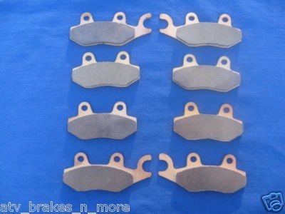 YAMAHA BRAKES 08-11 RHINO YXR 700 FRT/RR BRAKE PADS 2-135-2-165