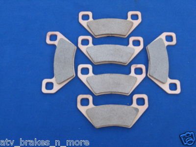 BRAKES 2005 ARCTIC CAT 300 4X4 ATV FRONT & REAR BRAKE PADS 3-395