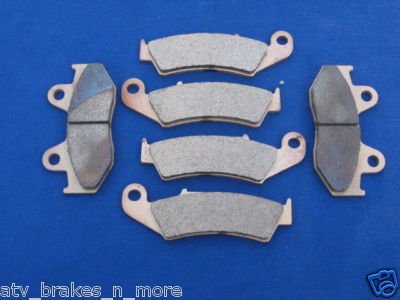 HONDA BRAKES 86 - 89 TRX250R 250R FRONT & REAR BRAKE PADS 2-125-1-92