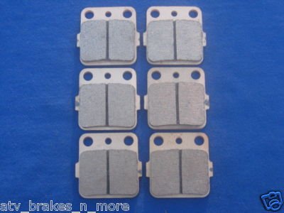 HONDA BRAKES 99-10 TRX 400EX TRX400EX FRONT & REAR BRAKE PADS #3-3030S