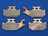 SUZUKI BRAKES 07-10 KING QUAD LT-A 450 FRONT BRAKE PADS #1-413-1-414