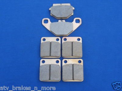 SUZUKI BRAKES 03-07 LT-A 500 VINSON 4X4 FRONT & REAR BRAKE PADS #2-54-1-372