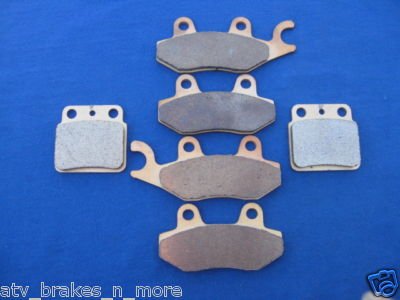 SUZUKI BRAKES 06-09 LTR450 LTR 450 R450 FRONT & REAR BRAKE PADS #1-135-165-137
