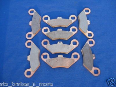POLARIS BRAKES 2007 HAWKEYE 2/4 4X4 FRONT BRAKE PADS #4-7036S
