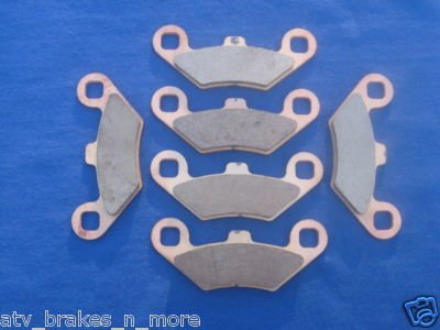 POLARIS BRAKES 06 - 07 OUTLAW 500 FRONT & REAR BRAKE PADS #3-7036S