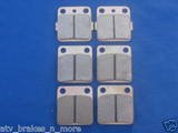 YAMAHA YFZ 350 BANSHEE YFZ350 FRONT & REAR BRAKE PADS BRAKES 2-54-1-84
