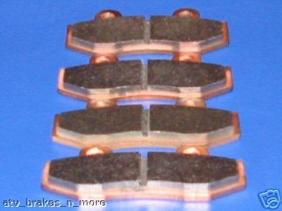 HONDA BRAKES 85-86 ATC250R 250R ATC FRONT & REAR BRAKE PADS 2-15-92