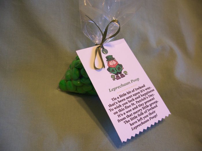 Leprechaun Poop Novelty Gag Gift M&Ms Candy