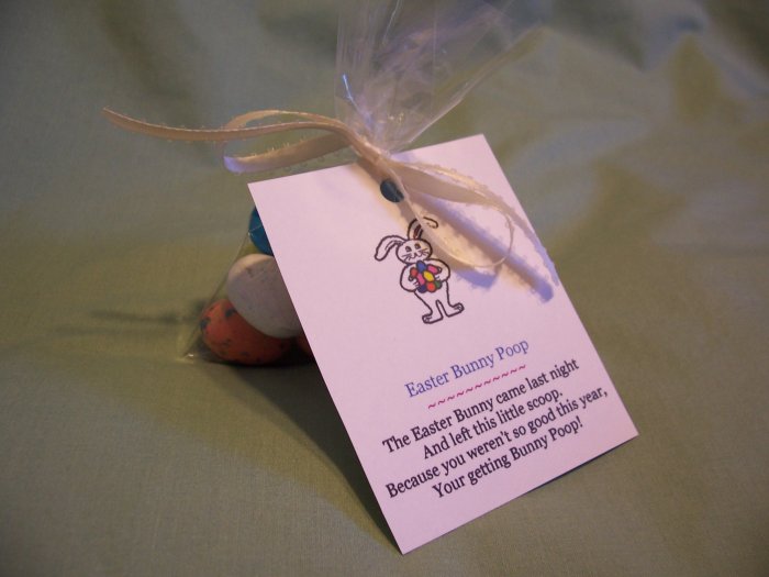 Easter Bunny Poop Novelty Candy Gift or Favor - Whoppers