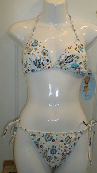 NEW SUNSET BEACH BIKINI SWIMSUIT BATHING SUIT Swimwear S Small NWT