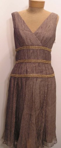 NEW $188 TALBOTS Womens Cocktail Evening Beaded Dress 8 Misses NWT Women