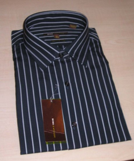NEW BCBG Modern Fit Mens Dress Shirt XL 17.5 34 35 NWT