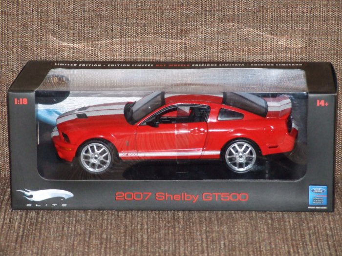 Hot Wheels Elite Red Mustang Shelby GT500