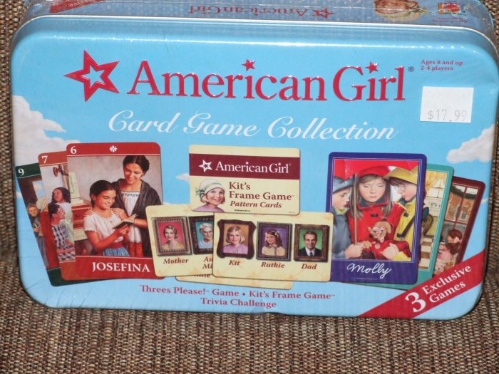AMERICAN GIRL CARD GAME COLLECTION