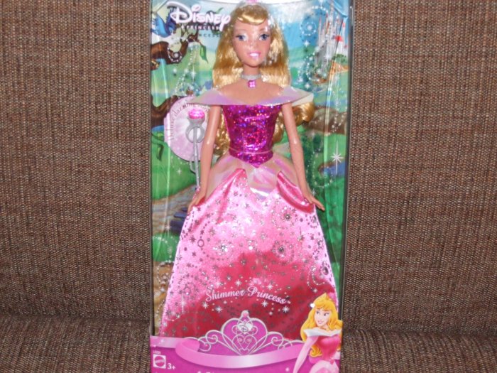 DISNEY SHIMMER PRINCESS AURORA SLEEPING BEAUTY DOLL