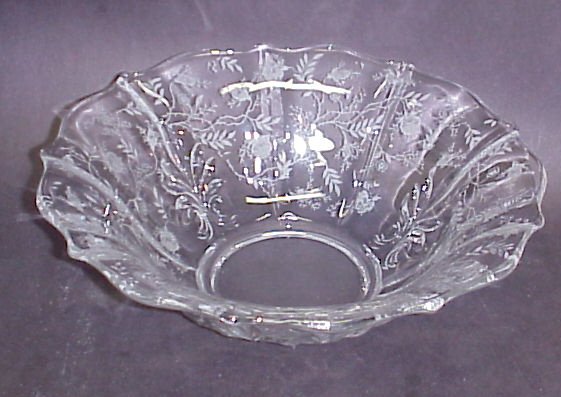 Fostoria Chintz Baroque Flared Bowl
