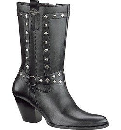 Harley Davidson Ladies STRUT Zip Casual Boots