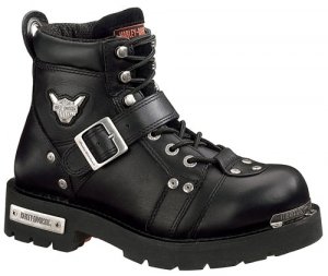 Harley Davidson Mens BRAKE BUCKLE Motorcycle Boots