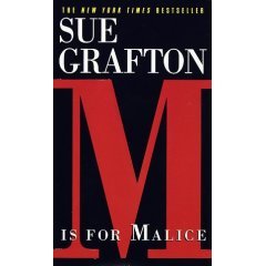 M is For Malice by Sue Grafton
