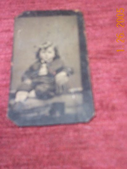 Little Boy-tintype