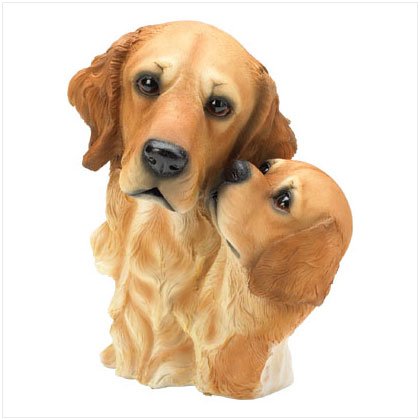 Golden Retriever Dog Bust