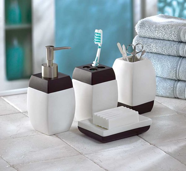 SERENITY 4-PIECE BATH SET