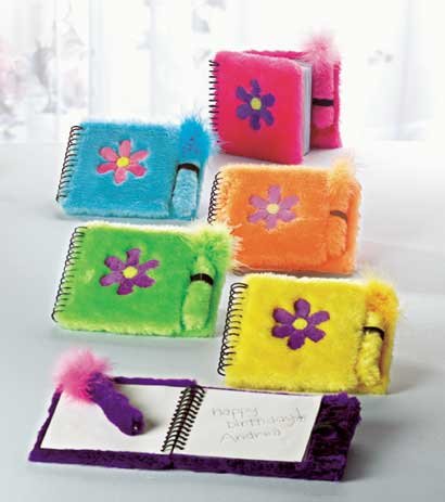 FUN FUZZY NOTEBOOK AND PEN SET