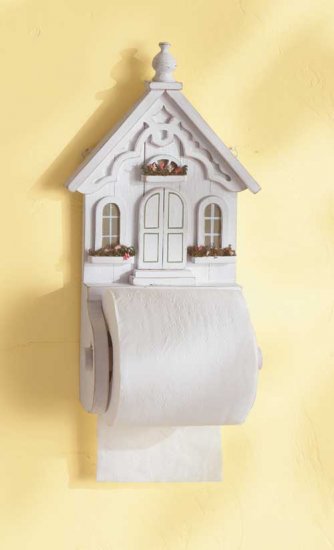 COUNTRY COTTAGE TISSUE HOLDER