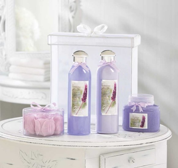 LAVENDER LUXURY BATH SET