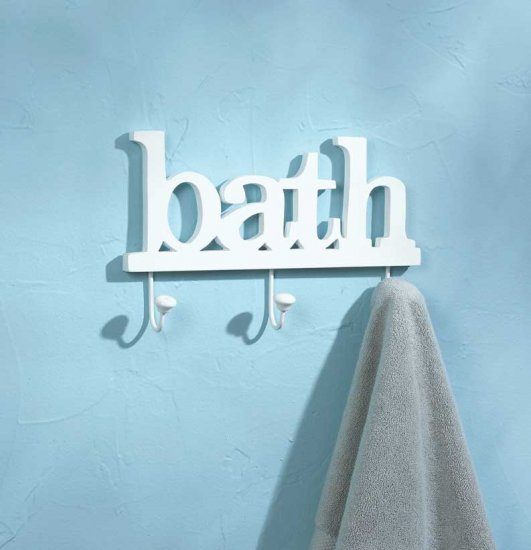 BATH TOWEL HANGER