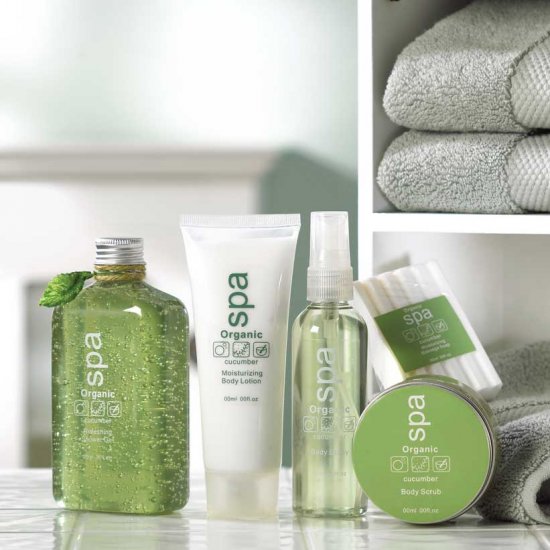 CUCUMBER ORGANIC SPA GIFT SET